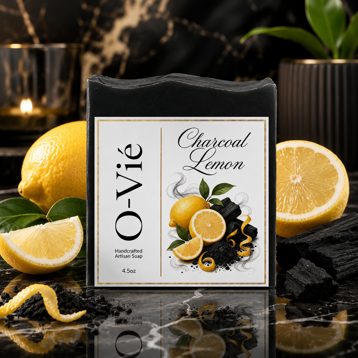 Charcoal Lemon — O-Vié