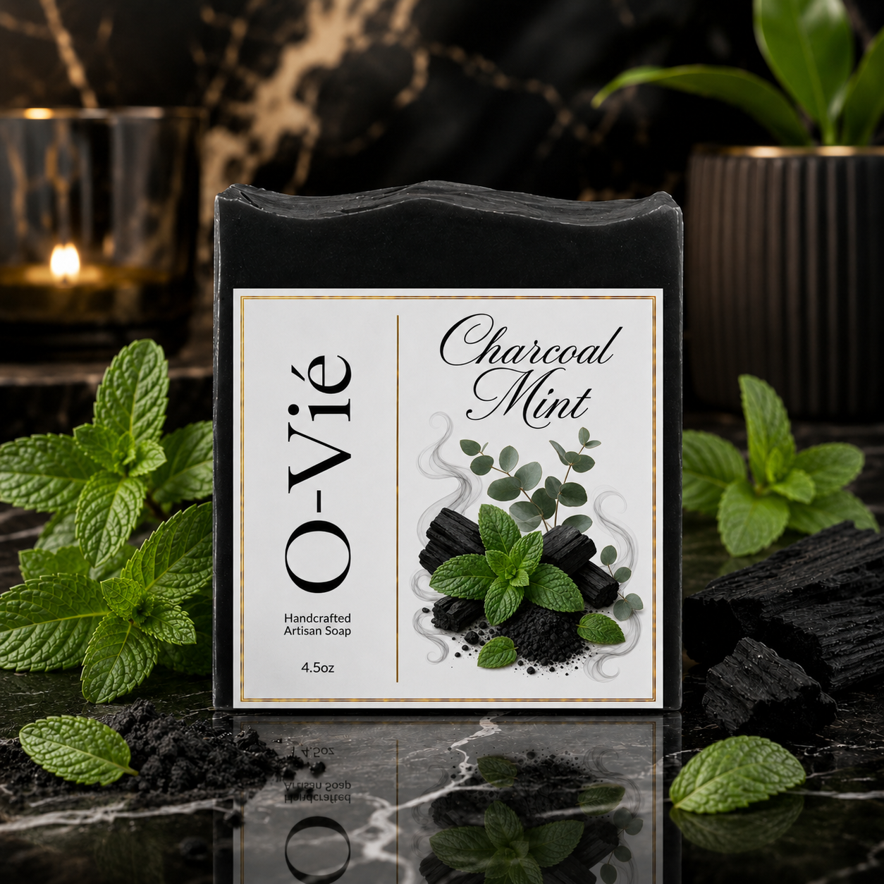 Charcoal Mint — O-Vié
