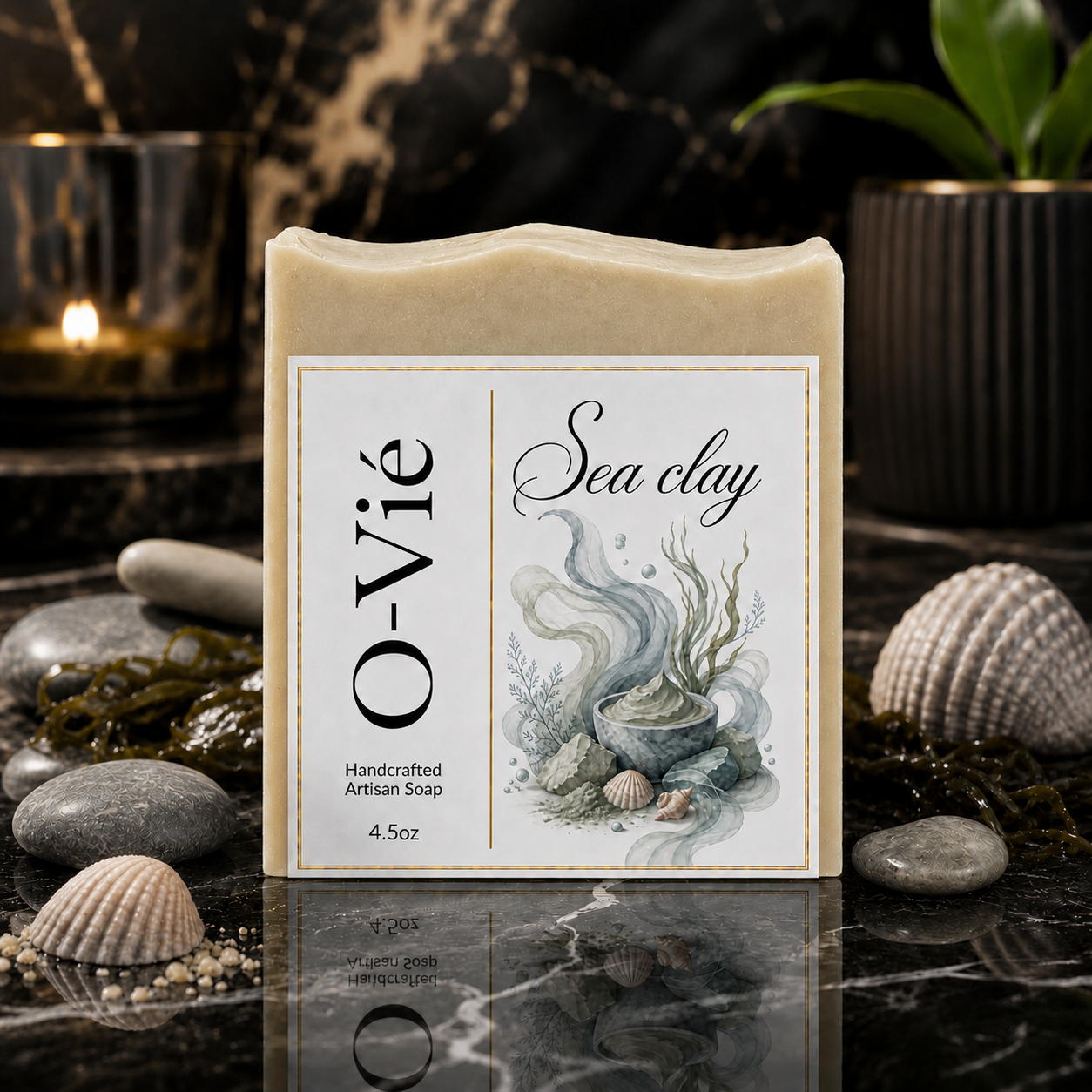 Sea Clay Soap — O-Vié