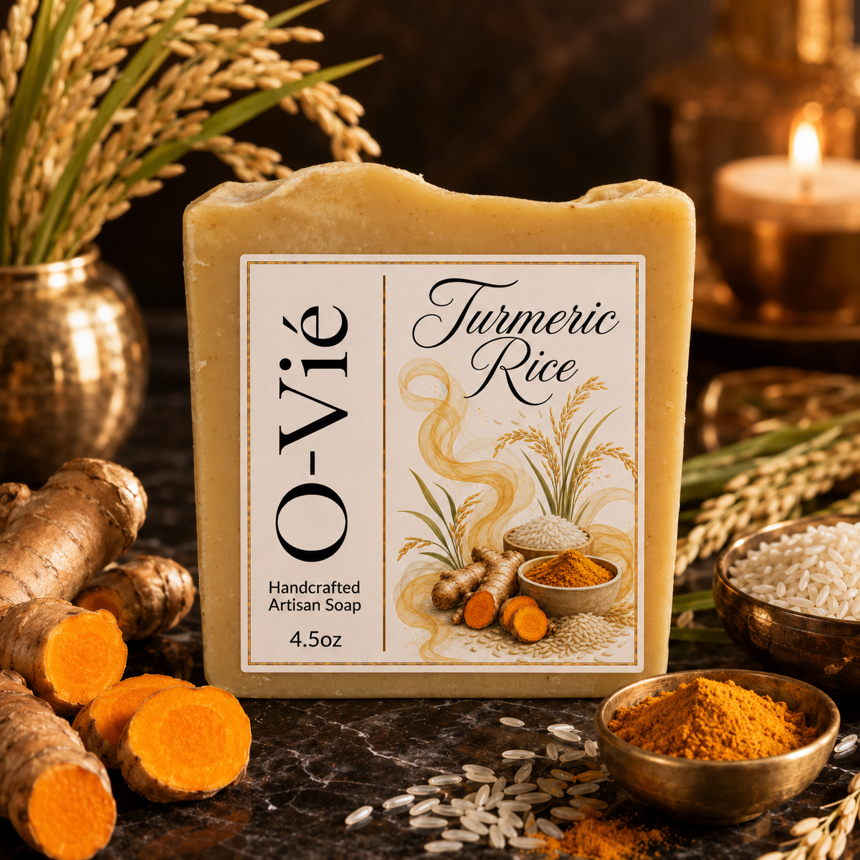 Turmeric Rice — O-Vié