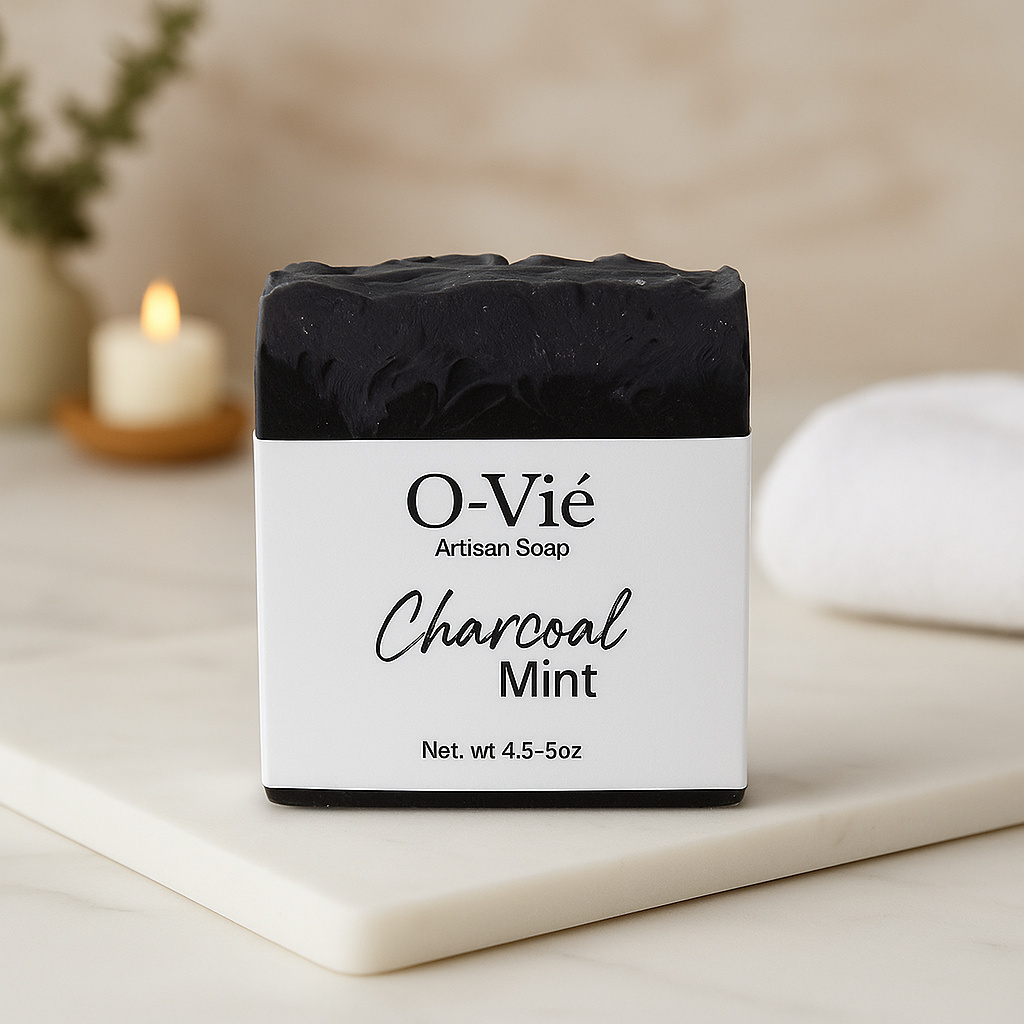 Charcoal + Eucalyptus Mint Soap